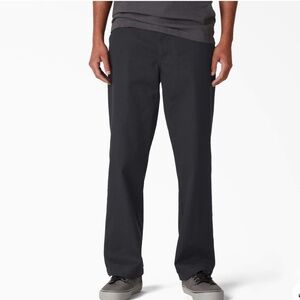Dickies Skateboarding Black Regular Fit Twill Pants 31 X 34